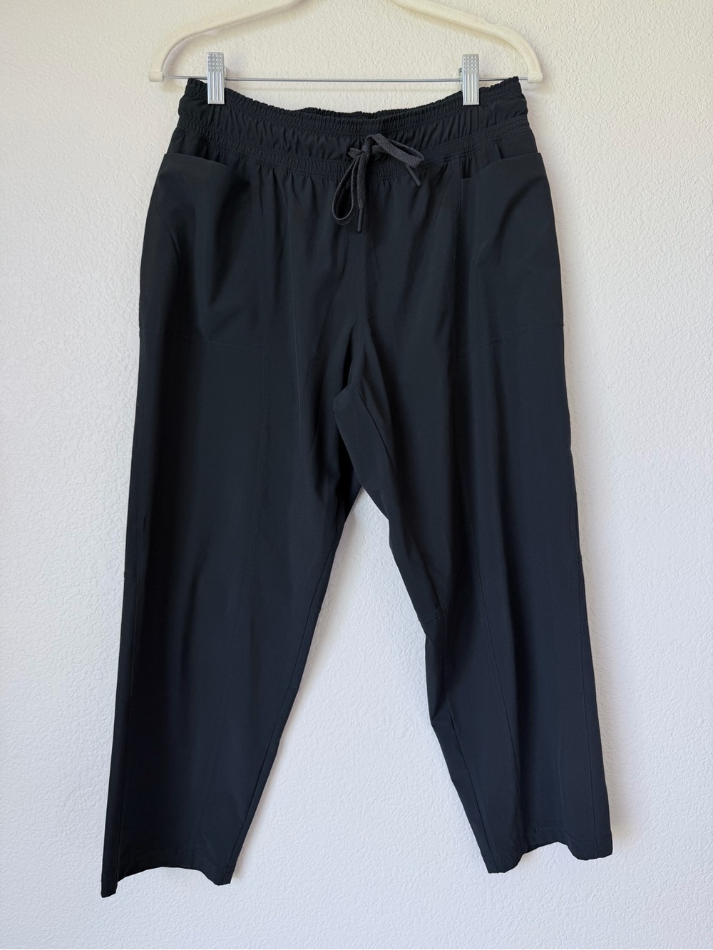 prAna Breathe Stretch Pants Black Joggers Size M